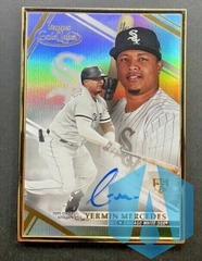 2021 Topps Gold Label Framed Auto On Card Yermin Mercedes #FA-YME Rookie
